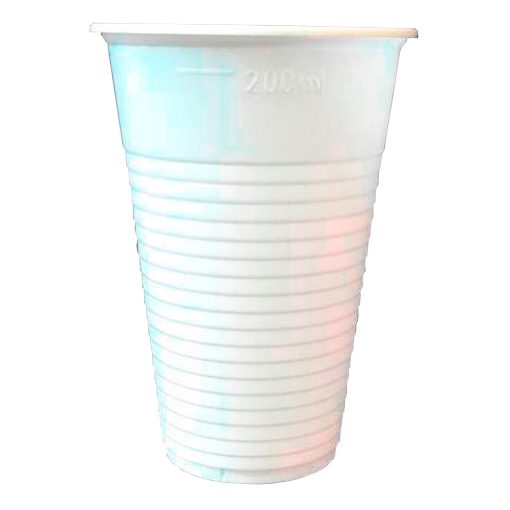 vaso agua blanco 220cc