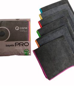 Bayeta microfibra negra 36x38