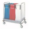 Carro recogida ropa mod110 acero-inox