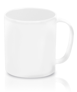 Taza polipropileno blanca