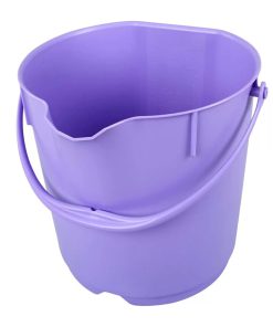 Cubo litrado 15 litros morado