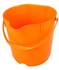 Cubo litrado 15 litros naranja